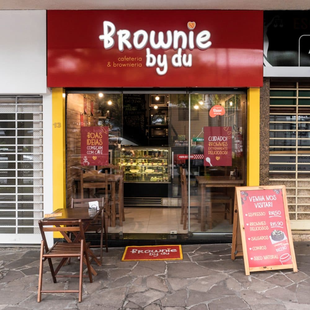 Brownie by du, a confeitaria do fundador